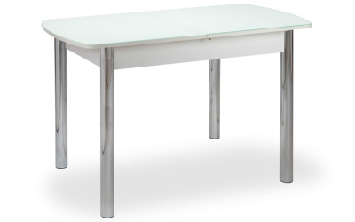 Стол Чикаго СТ (6191) Белый ноги прямые. Фото