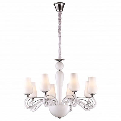 Подвесная люстра Arte Lamp Biancaneve A8110LM-8WH. Фото №2
