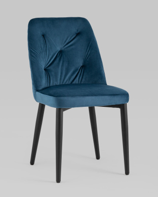 Стул Эмма велюр сине-зеленый. Фото №3