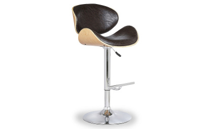 Стул барный JY1076 коричневый. Фото