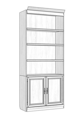 Шкаф модульный Оскар ММ-218-330. Фото №1