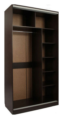 Рио 1-600* (полки справа) венге. Фото №2