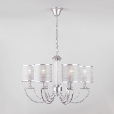Подвесная люстра Eurosvet Licata 60099/6 серебро. Фото №2