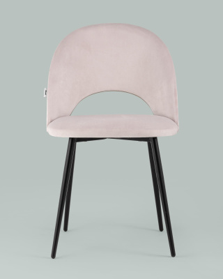 Стул Меган велюр светло-розовый. Фото №5