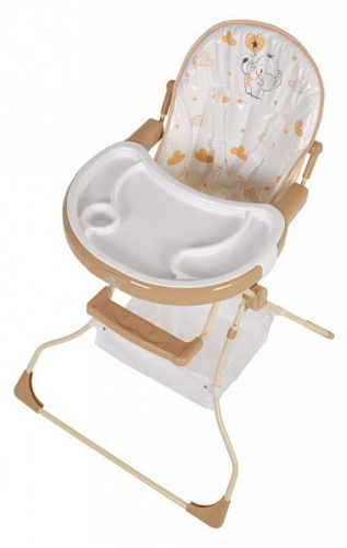 Стул для кормления Polini Kids 252, бежевый. Фото №10