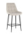 Стул полубарный Флекс велюр бежевый фото Стул полубарный Флекс велюр бежевый. Фото №1