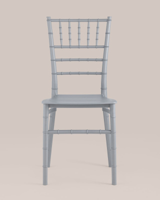 Стул Chiavari (Кьявари) пластик серебряный фото Стул Chiavari (Кьявари) пластик серебряный. Фото №5