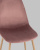 Стул Валенсия велюр пыльно-розовый. Фото №8