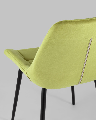 Стул Флекс велюр оливковый. Фото №8