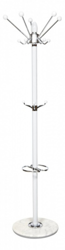 Вешалка XY-027 белый глянец (glossy white). Фото №1