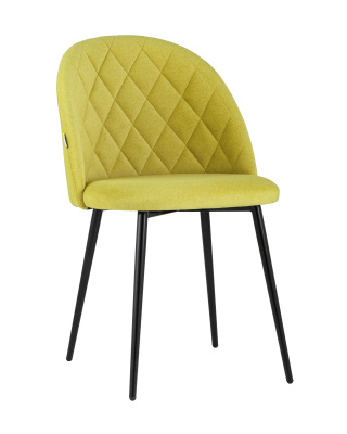 Стул Марсель микровелюр желтый фото Стул Марсель микровелюр желтый. Фото №2