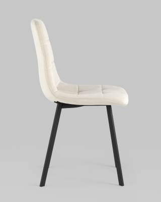 Стул Chilly велюр бежевый. Фото №4