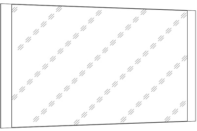 Зеркало НМ 011.91 Дуб Бунратти. Фото №2