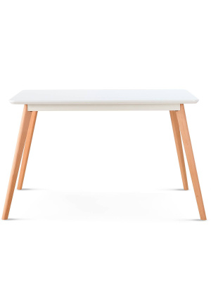 Стол Jerry 120*80, белый. Фото