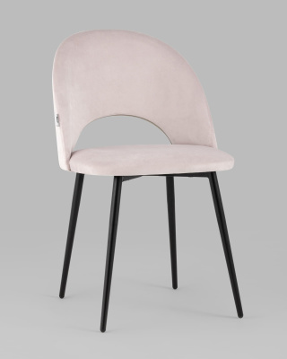 Стул Меган велюр светло-розовый. Фото №3