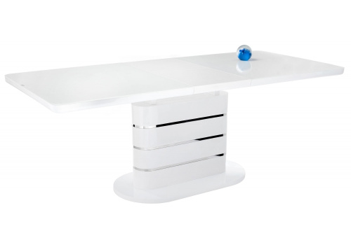 Стол стеклянный Plas 140 super white. Фото №2