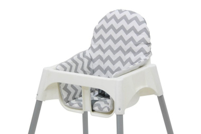 Чехол для стула Polini Kids, белый. Фото №4