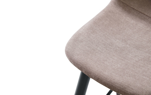 Барный стул 350B темно-бежевый/черный. Фото №4