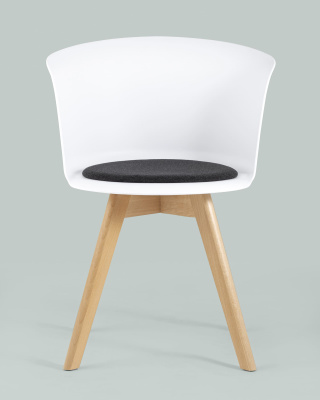 Стул Blossom с подушкой белый фото Стул Blossom с подушкой белый. Фото №4