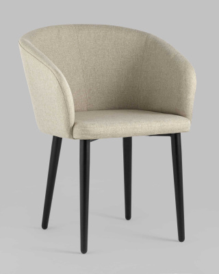 Кресло Ральф рогожка бежевый фото Кресло Ральф рогожка бежевый. Фото №3