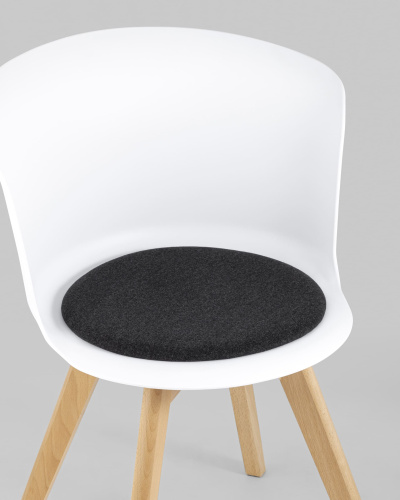 Стул Blossom с подушкой белый. Фото №9