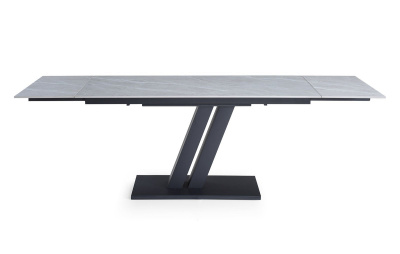 Стол DT9115CL (160-240) серая керамика/черный. Фото №5
