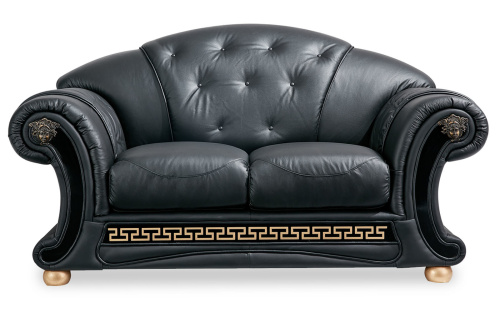 Диван Versace 2-х местный лавсит черный. Фото №16