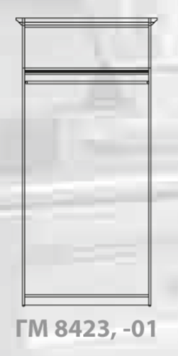 Шкаф для одежды Купава ГМ 8423-01. Фото №2