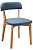 Стул Франк Сканди Блю Арт Натур