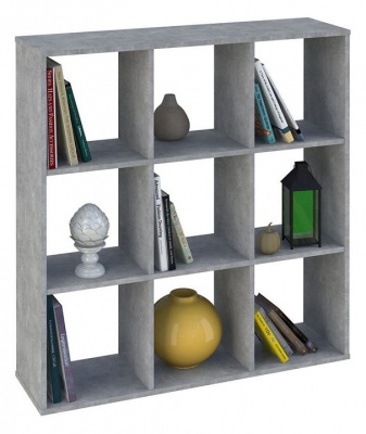 Стеллаж Polini Home Smart, серый. Фото