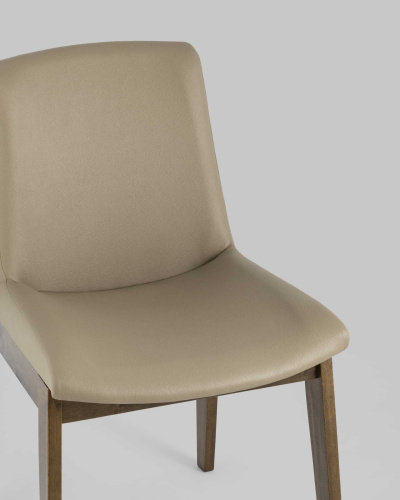 Стул LOKI экокожа бежевый 2 шт.. Фото №9