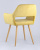 Стул Кромвель желтый фото Стул Кромвель желтый. Фото №6