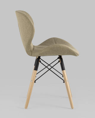 Стул Бон рогожка бежевый. Фото №4