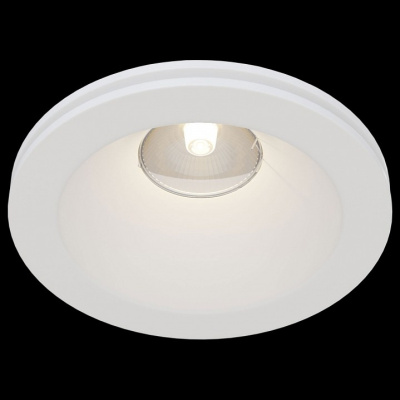 Встраиваемый светильник Maytoni Gyps Modern DL002-1-01-W. Фото №2