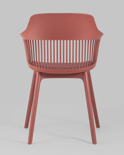 Стул Crocus с подушкой бордовый. Фото №6