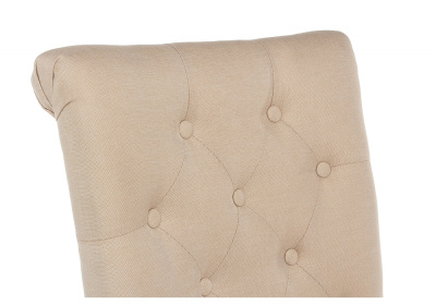 Стул деревянный Amelia white / fabric cream. Фото №5